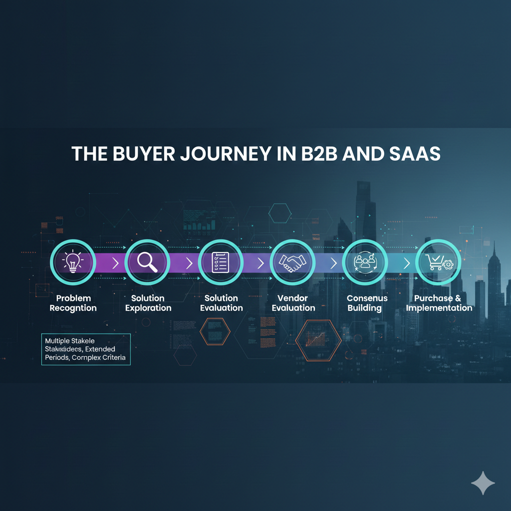 The Buyer Journey in B2B and SaaS