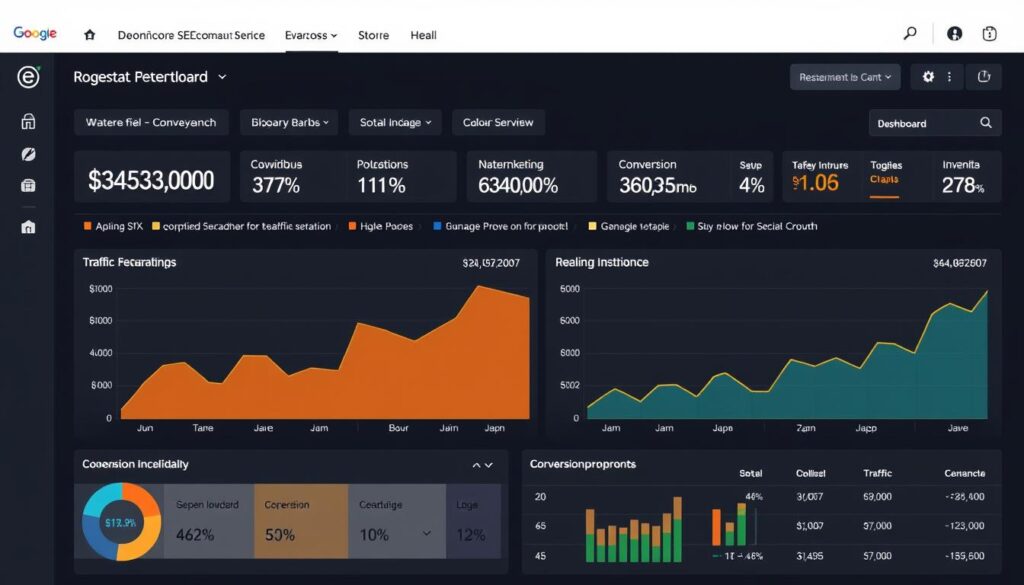 E-commerce enterprise SEO case study showing revenue growth E-commerce enterprise SEO case study showing revenue growth